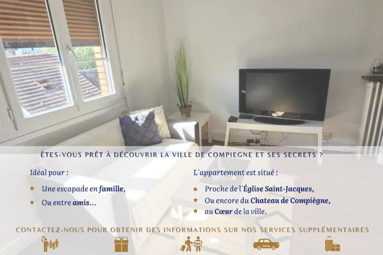 L'Ensoleille De Compiegne - Lumineux & Spacieux Екстер'єр фото